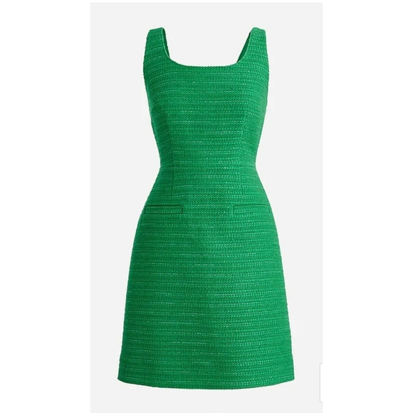 64. J.Crew Mini sheath dress in sequin tweed - Picture 4 of 10